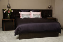 Load image into Gallery viewer, Charcoal Pure Silk Duvet Cover - MayfairSilk
