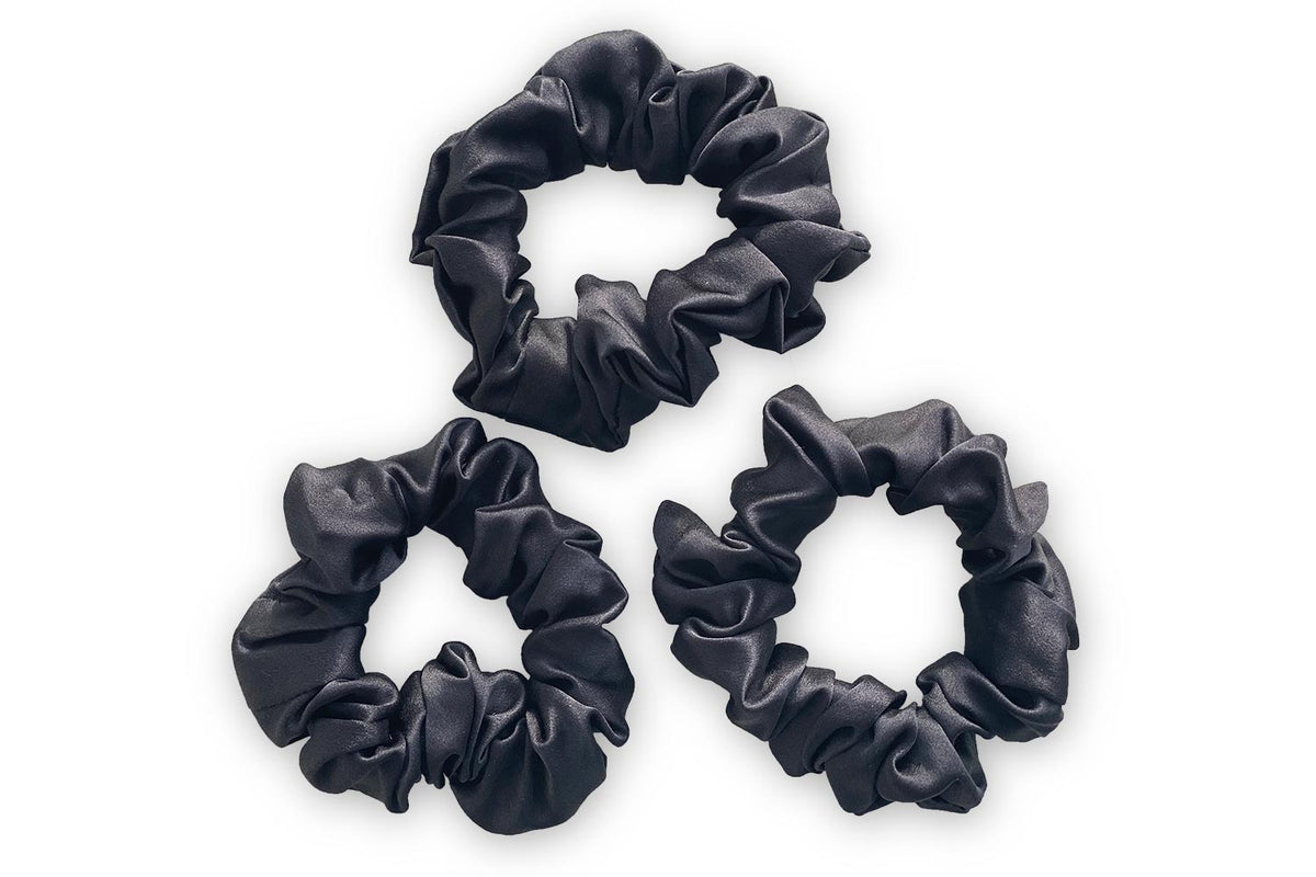 Silk Scrunchies Set