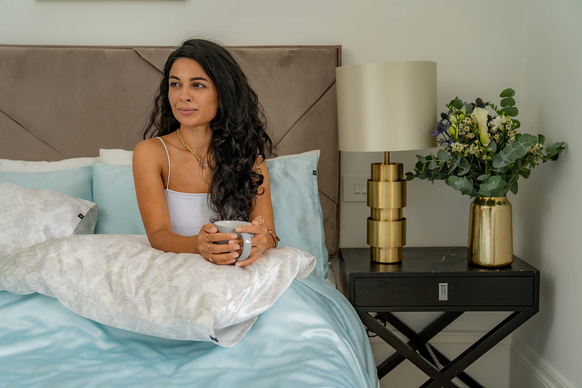 Damask Pure Silk Pillowcase