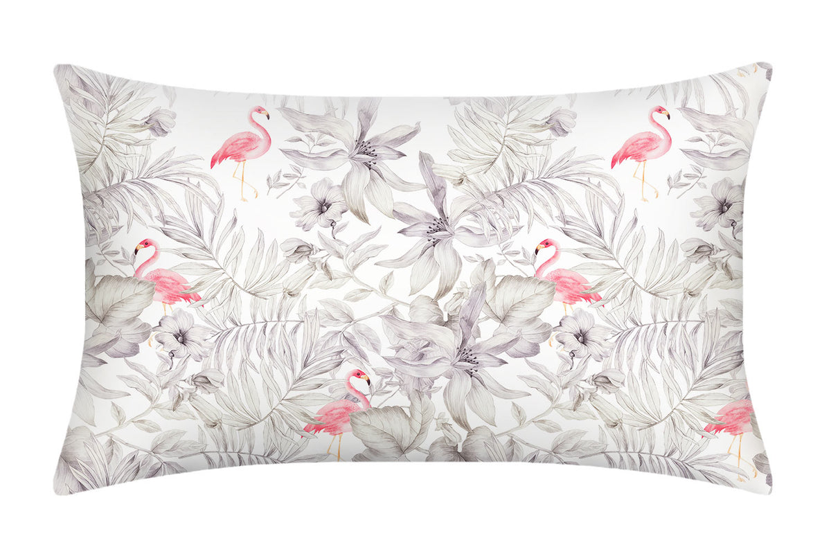 Flamingos Silk Pillowcase Super King size by Mayfairsilk