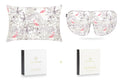 Flamingos Pure Silk Sleep Gift Set
