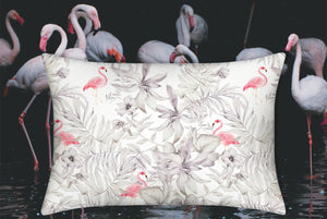 Flamingos Pure Silk Pillowcase