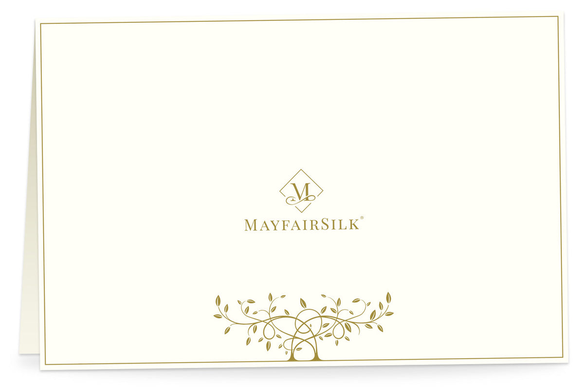 Luxury A5 Tent-Fold Greeting Card (Blank Inside)
