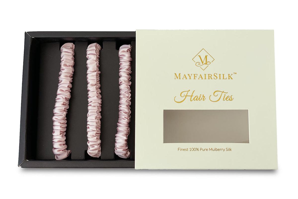 Precious Silk Hair Ties Set
