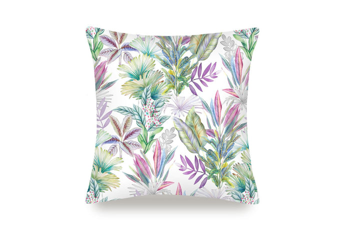 Iridescent Garden Pure Silk Cushion Cover - MayfairSilk