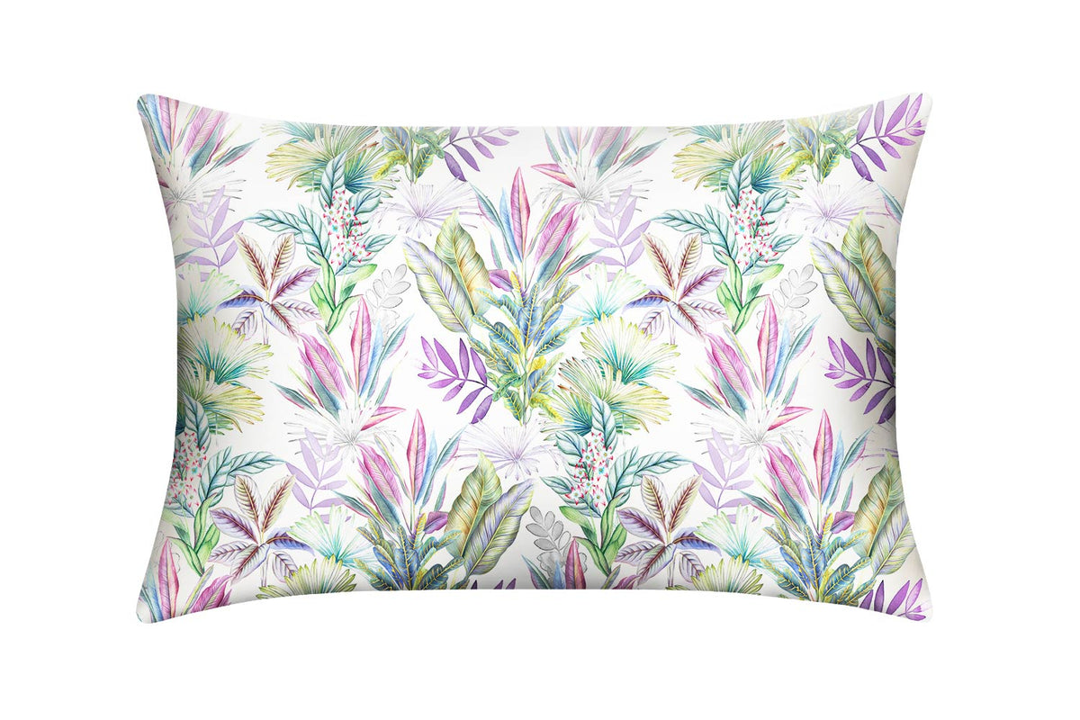 Iridescent Garden Pure Silk Pillowcase