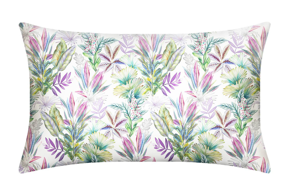 Iridescent Garden Pure Silk Pillowcase