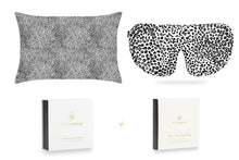 Load image into Gallery viewer, Leopard Pure Silk Sleep Gift Set - MayfairSilk
