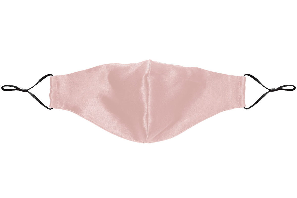 Precious Pink Pure Silk Face Covering
