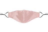 Precious Pink Pure Silk Face Covering