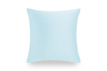 Load image into Gallery viewer, Pastel Blue Pure Silk Cushion Cover - MayfairSilk
