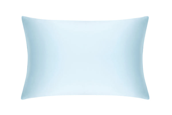 Pastel Blue Pure Silk Pillowcase