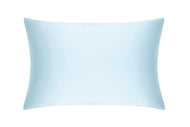 Pastel Blue Pure Silk Pillowcase