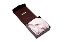 Load image into Gallery viewer, Precious Pink and Charcoal Silk Duvet Set - MayfairSilk
