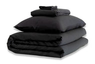 Charcoal Silk Duvet Set - MayfairSilk
