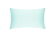 Load image into Gallery viewer, Teal Breeze Boudoir Pure Silk Cushion Cover - MayfairSilk
