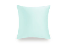 将图片加载到图库查看器，Teal Breeze Pure Silk Cushion Cover - MayfairSilk
